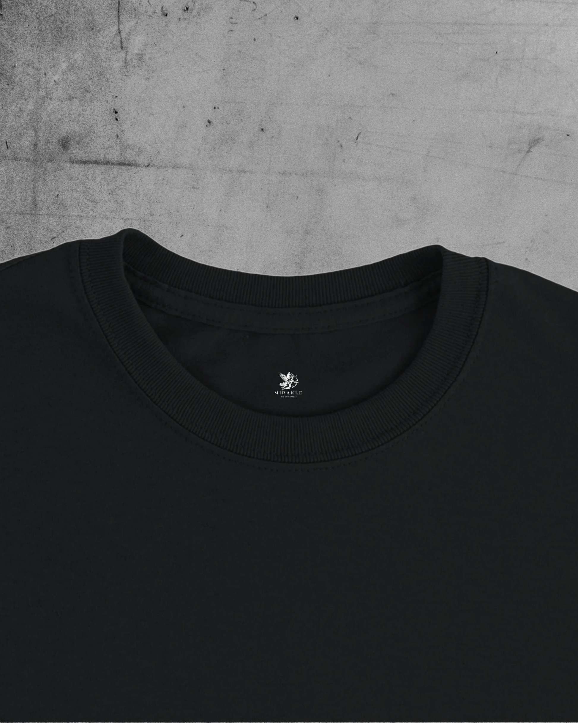 T-shirt | Le combat crée le miracle |Minimaliste| - MIRAKLE