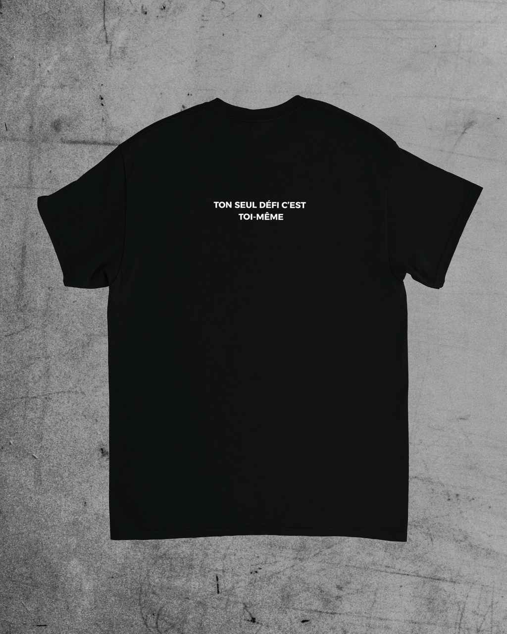 T-shirt | Ton seul défi c’est toi même |Minimaliste| - MIRAKLE