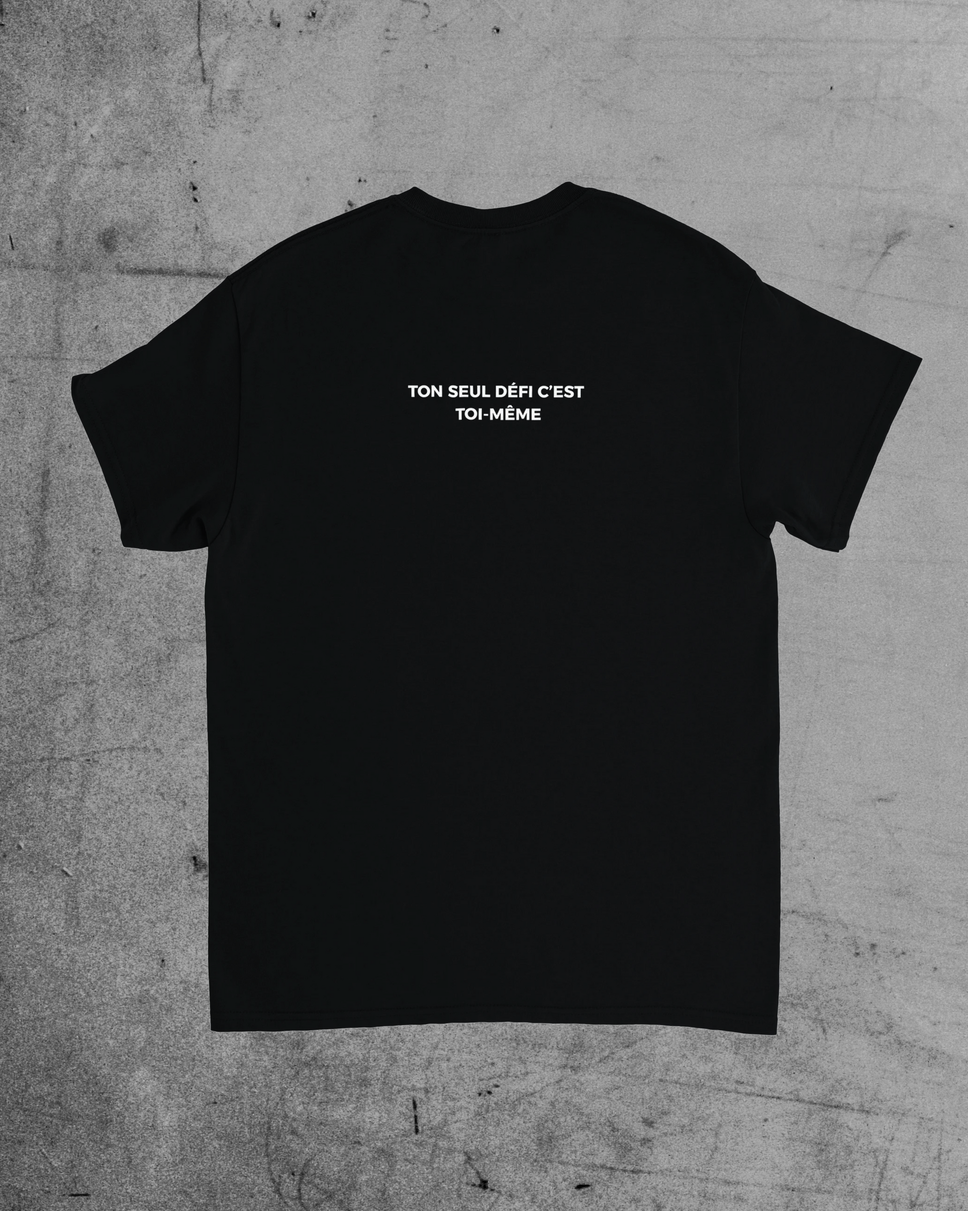 T-shirt | Ton seul défi c’est toi même |Minimaliste| - MIRAKLE